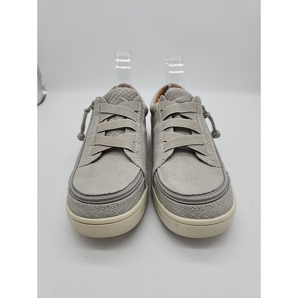 Billy Gore Low Top Zip-On Sneakers Adaptive Gray Grey Womens 7M Missing Insoles - Picture 2 of 11